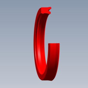 117 Rod Seal U-Cup – Double Lip – Asymmetrical