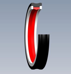 128 Rod Seal – Double Acting – AE Ring